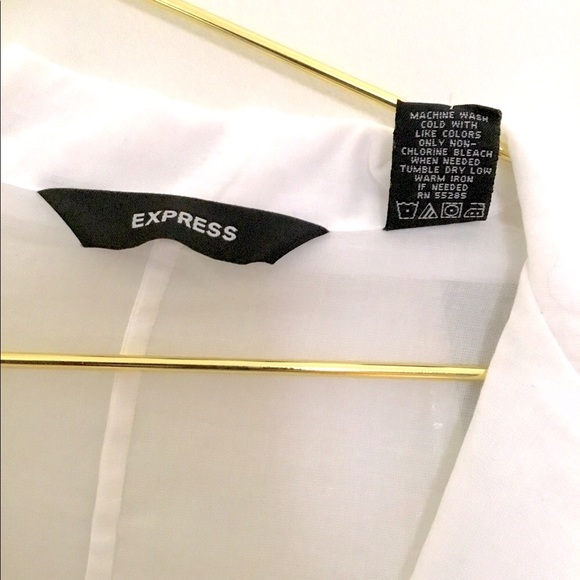 😍Women Spring/Summer White Wrap Around Blouse - Picture 6 of 7